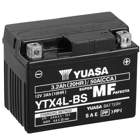 Suzuki AH Address 50 1992-1995 Bateria YUASA Sin Mantenimiento Suzuki AH Address 50 1992-1995 Bateria YUASA Sin Mantenimiento